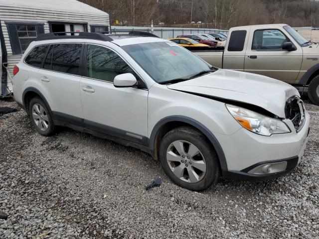 4S4BRCKC6C3284613 - 2012 SUBARU OUTBACK 2.5I LIMITED WHITE photo 4