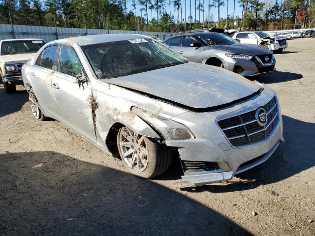 1G6AP5SXXE0170724 - 2014 CADILLAC CTS SILVER photo 4