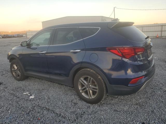 5XYZTDLB6HG474964 - 2017 HYUNDAI SANTA FE S BLUE photo 2