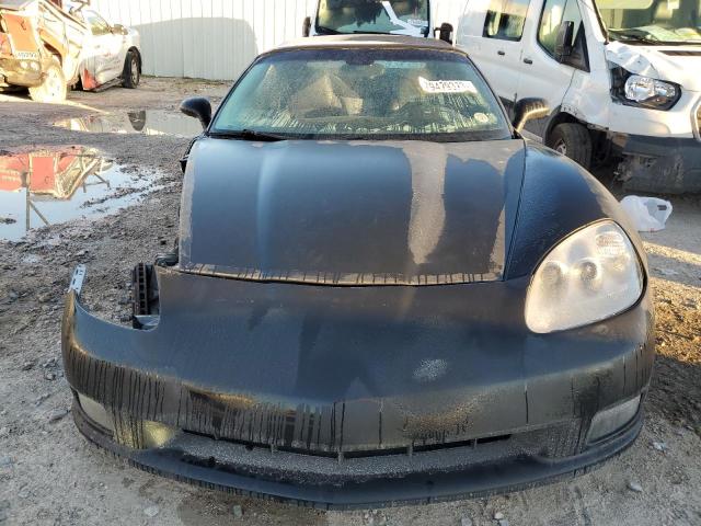 1G1YY36U375102499 - 2007 CHEVROLET CORVETTE BLACK photo 5