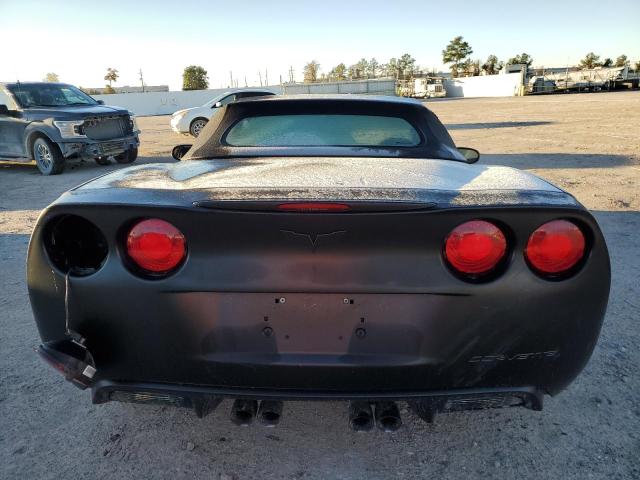 1G1YY36U375102499 - 2007 CHEVROLET CORVETTE BLACK photo 6