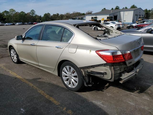 1HGCR2F87DA173141 - 2013 HONDA ACCORD EXL TAN photo 2