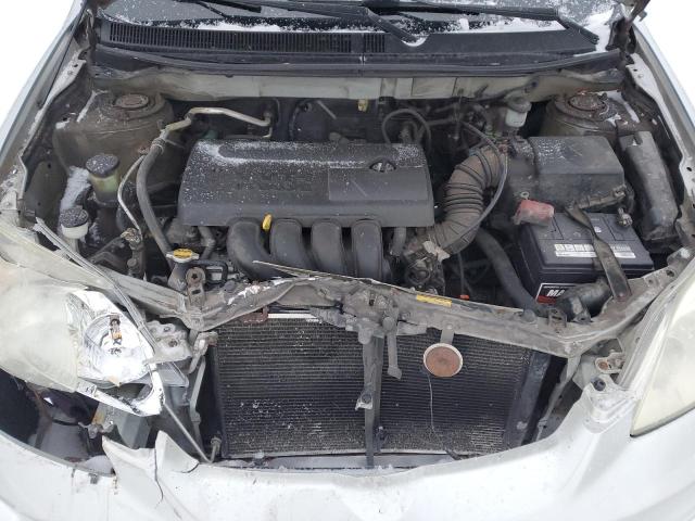 2T1KR32E33C702655 - 2003 TOYOTA COROLLA MA XR SILVER photo 11