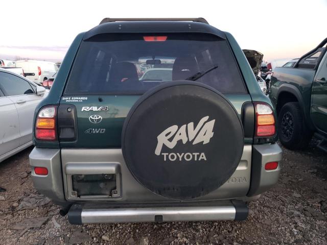 JT3HP10V8Y7167794 - 2000 TOYOTA RAV4 GREEN photo 6