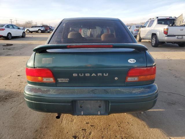 JF1GC4552TH514168 - 1996 SUBARU IMPREZA LX GREEN photo 6