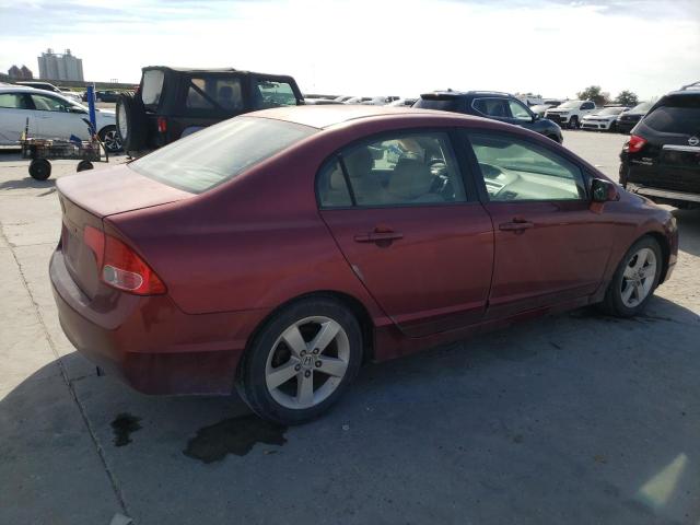 1HGFA16857L117612 - 2007 HONDA CIVIC EX RED photo 3