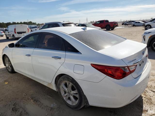 5NPEC4AC9DH692815 - 2013 HYUNDAI SONATA SE WHITE photo 2