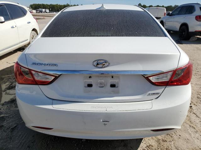 5NPEC4AC9DH692815 - 2013 HYUNDAI SONATA SE WHITE photo 6