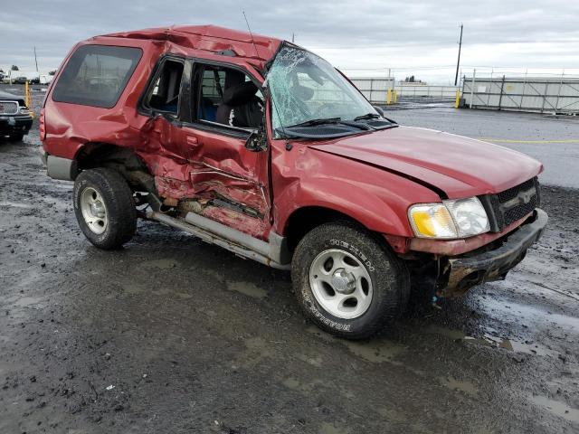 1FMYU70E21UA22664 - 2001 FORD EXPLORER SPORT RED photo 4