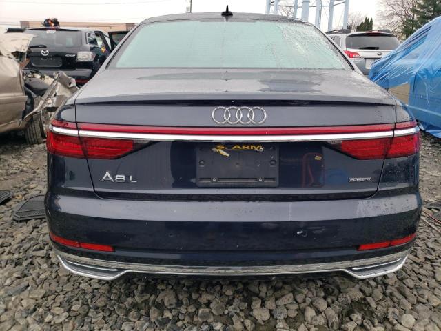 WAU8DAF81KN007990 - 2019 AUDI A8 L BLUE photo 6