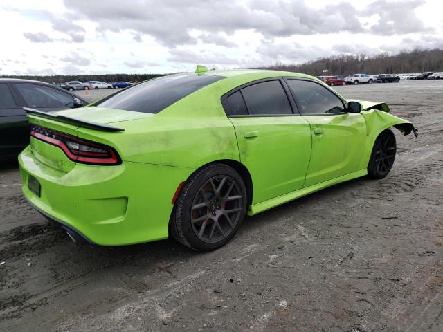 2C3CDXGJ0KH661829 - 2019 DODGE CHARGER SCAT PACK GREEN photo 3