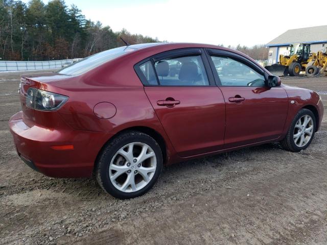 JM1BK32G891231329 - 2009 MAZDA 3 I BURGUNDY photo 3