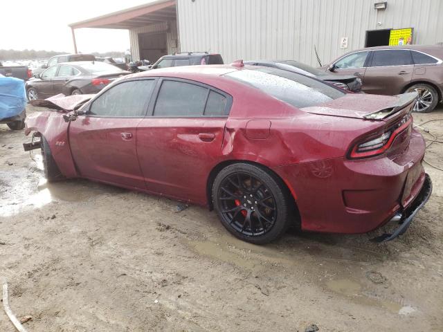 2C3CDXGJ8KH625287 - 2019 DODGE CHARGER SCAT PACK MAROON photo 2