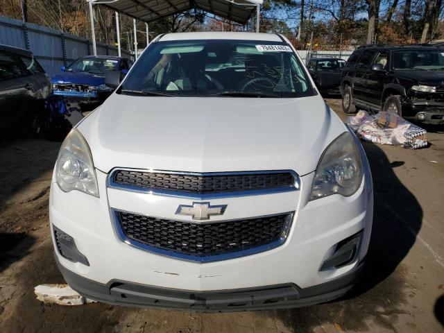 2GNALBEK0D1234917 - 2013 CHEVROLET EQUINOX LS WHITE photo 5