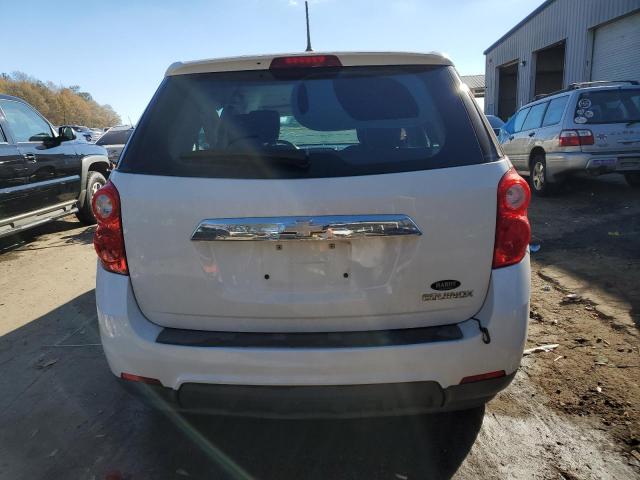 2GNALBEK0D1234917 - 2013 CHEVROLET EQUINOX LS WHITE photo 6