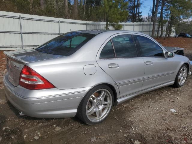 WDBRF76J25F653821 - 2005 MERCEDES-BENZ C 55 AMG SILVER photo 3