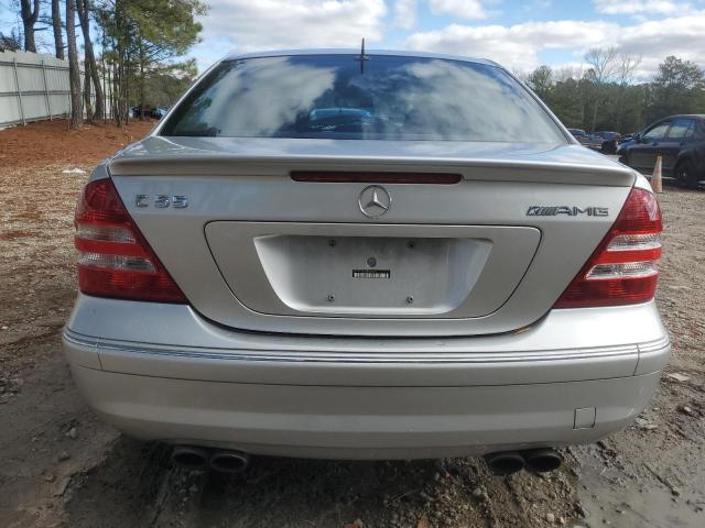 WDBRF76J25F653821 - 2005 MERCEDES-BENZ C 55 AMG SILVER photo 6