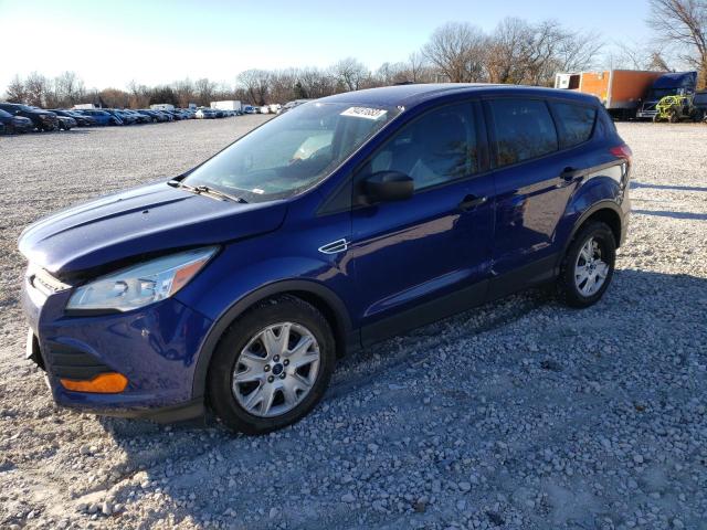 1FMCU0F75GUB40503 - 2016 FORD ESCAPE S BLUE photo 1