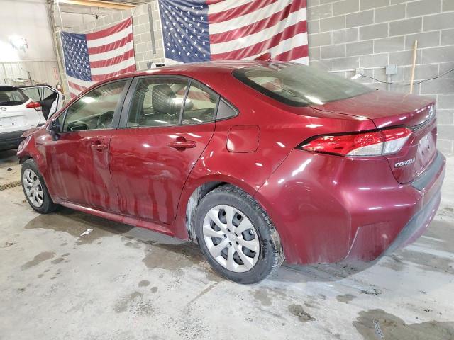 JTDEPMAE0NJ218489 - 2022 TOYOTA COROLLA LE RED photo 2