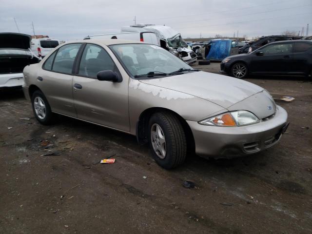 1G1JC524627278638 - 2002 CHEVROLET CAVALIER BASE TAN photo 4