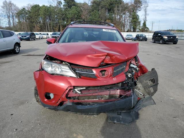 JTMYFREV9FJ060095 - 2015 TOYOTA RAV4 LIMITED RED photo 5