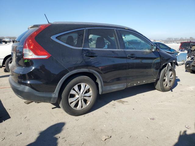 5J6RM4H74EL027724 - 2014 HONDA CR-V EXL BLACK photo 3