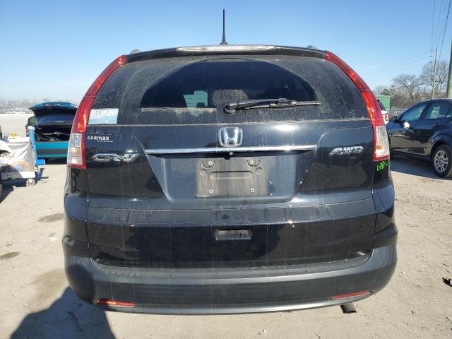 5J6RM4H74EL027724 - 2014 HONDA CR-V EXL BLACK photo 6