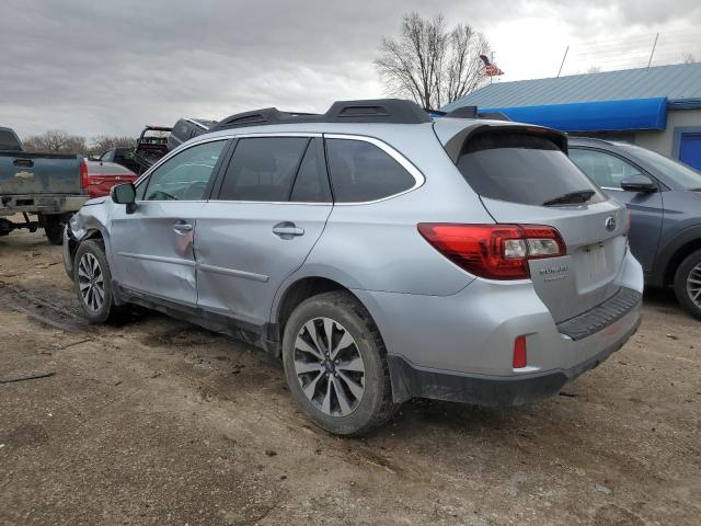 4S4BSBNC8G3238586 - 2016 SUBARU OUTBACK 2.5I LIMITED SILVER photo 2