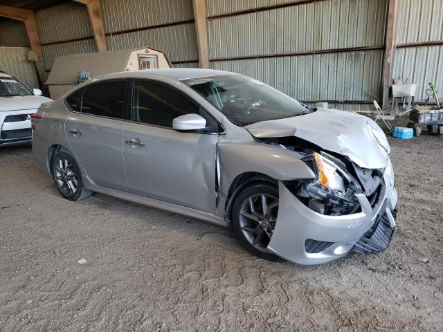 3N1AB7AP4EY292545 - 2014 NISSAN SENTRA S GRAY photo 4