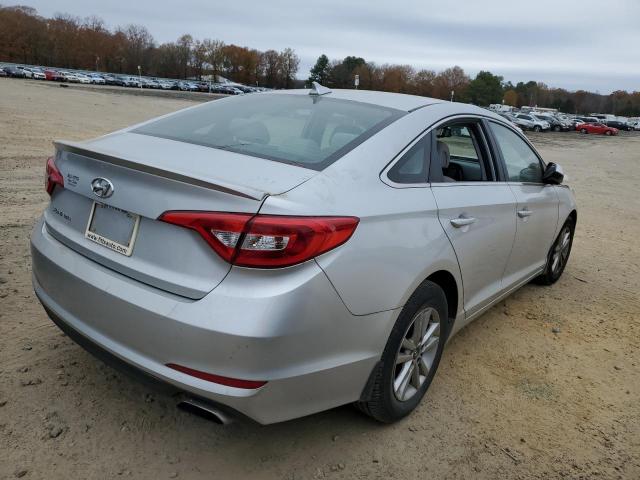 5NPE24AF9FH180391 - 2015 HYUNDAI SONATA SE SILVER photo 3