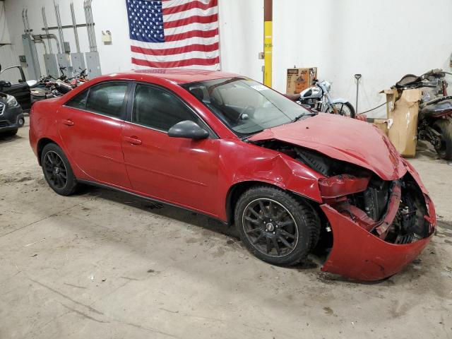 1G2ZH58N374168140 - 2007 PONTIAC G6 GT RED photo 4