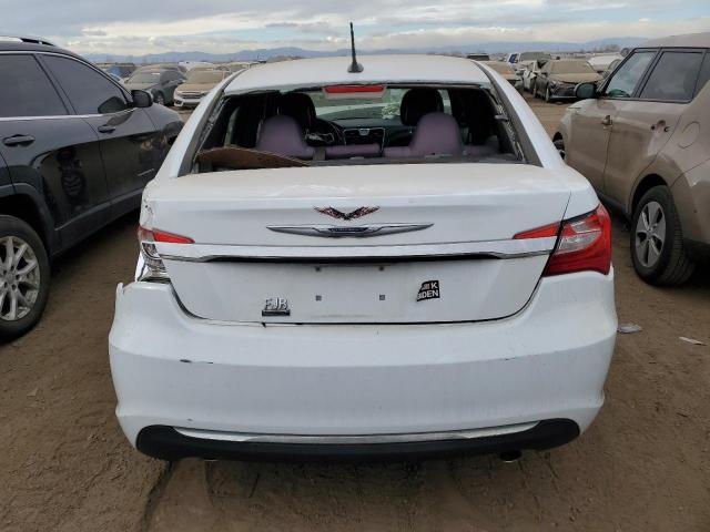 1C3CCBCG0DN507275 - 2013 CHRYSLER 200 LIMITED WHITE photo 6