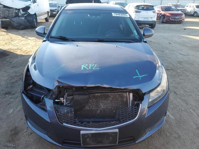 1G1PC5SB4D7225948 - 2013 CHEVROLET CRUZE LT BLUE photo 5