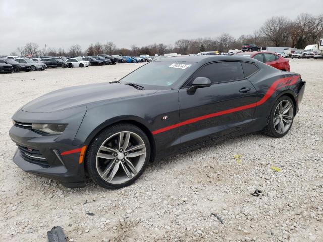 1G1FD1RX7H0113467 - 2017 CHEVROLET CAMARO LT GRAY photo 1