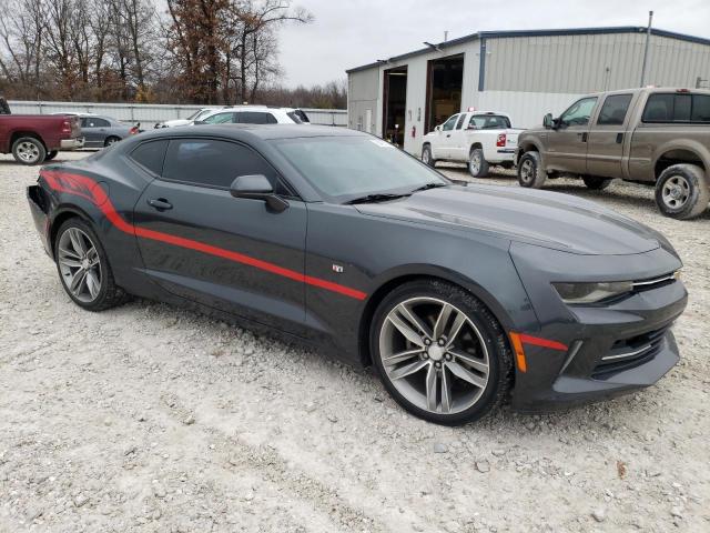 1G1FD1RX7H0113467 - 2017 CHEVROLET CAMARO LT GRAY photo 4