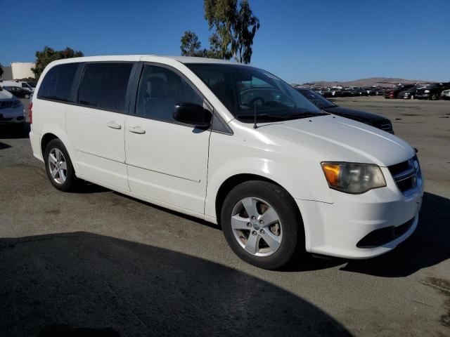 2C4RDGBG3DR532708 - 2013 DODGE GRAND CARA SE WHITE photo 4