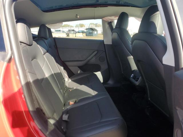 7SAYGDEE6PA181255 - 2023 TESLA MODEL Y RED photo 11