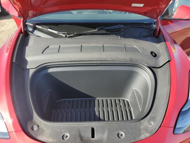 7SAYGDEE6PA181255 - 2023 TESLA MODEL Y RED photo 12