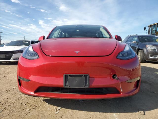 7SAYGDEE6PA181255 - 2023 TESLA MODEL Y RED photo 5