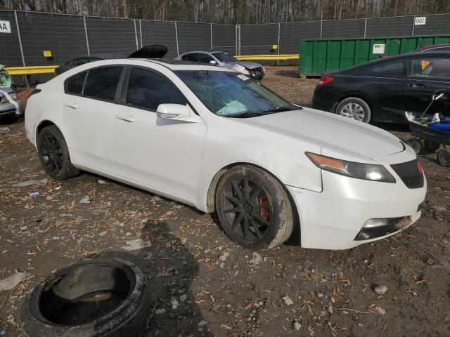 19UUA9F23CA010971 - 2012 ACURA TL WHITE photo 4