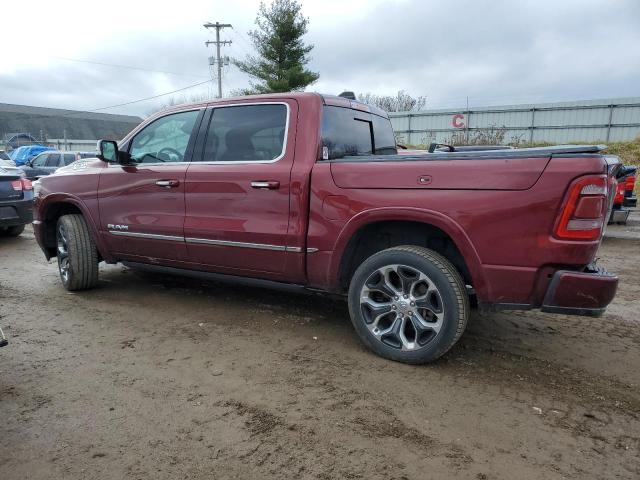 1C6SRFHT7KN709439 - 2019 RAM 1500 LIMITED RED photo 2