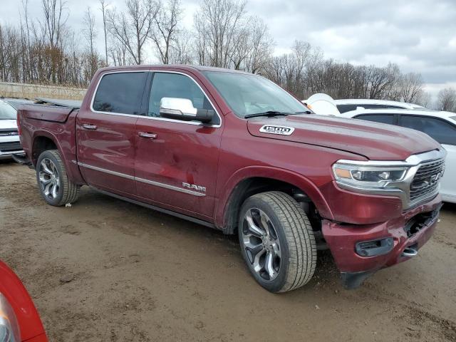 1C6SRFHT7KN709439 - 2019 RAM 1500 LIMITED RED photo 4