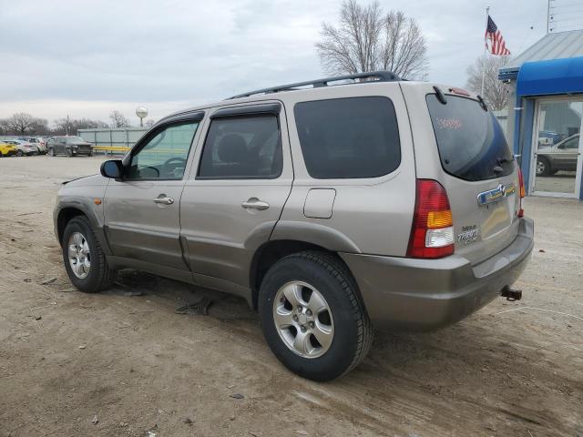 4F2CU09172KM17975 - 2002 MAZDA TRIBUTE LX TAN photo 2