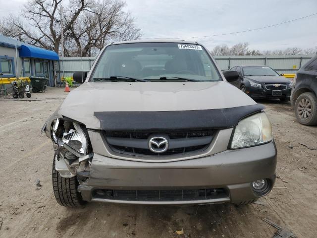 4F2CU09172KM17975 - 2002 MAZDA TRIBUTE LX TAN photo 5