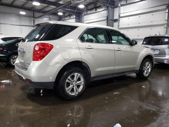 2GNALAEK3F6116585 - 2015 CHEVROLET EQUINOX LS CREAM photo 3