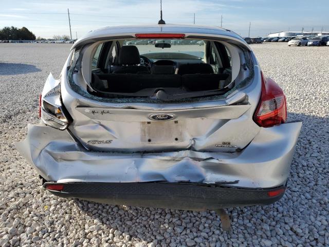 1FADP3K28EL451329 - 2014 FORD FOCUS SE SILVER photo 6