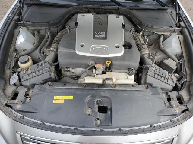 JNKCV64E88M110952 - 2008 INFINITI G37 BASE GRAY photo 11