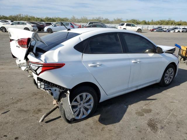 3KPC24A67NE175295 - 2022 HYUNDAI ACCENT SE WHITE photo 3