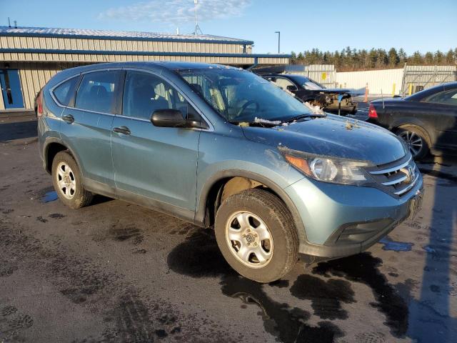 2HKRM4H30EH725836 - 2014 HONDA CR-V LX BLUE photo 4