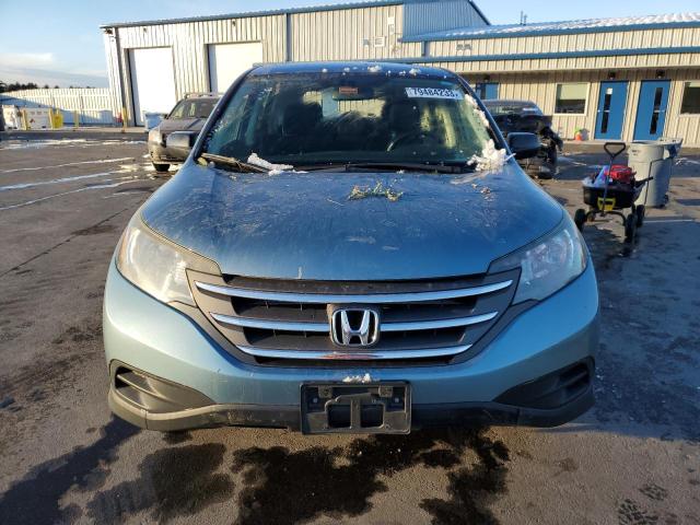 2HKRM4H30EH725836 - 2014 HONDA CR-V LX BLUE photo 5